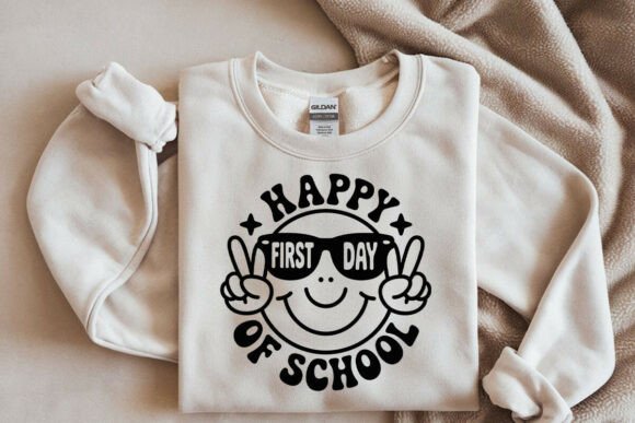 Happy First Day of School SVG Smiley Svg: Graphics and Crafts