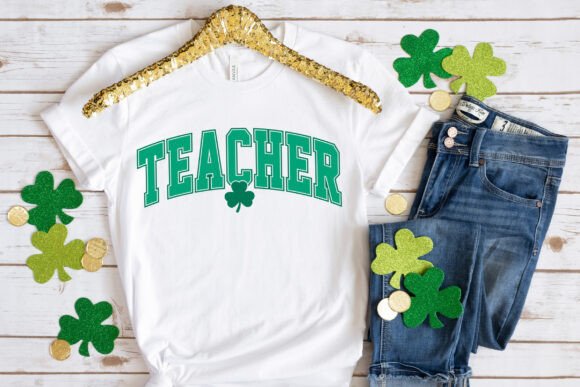 St.Patrick’s Day Teacher SVG PNG: Graphics and Crafts for Marketing