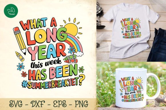 Teacher Summer Last Day of School SVG