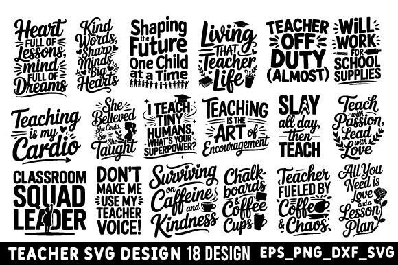 Teacher SVG Design Bundle Review