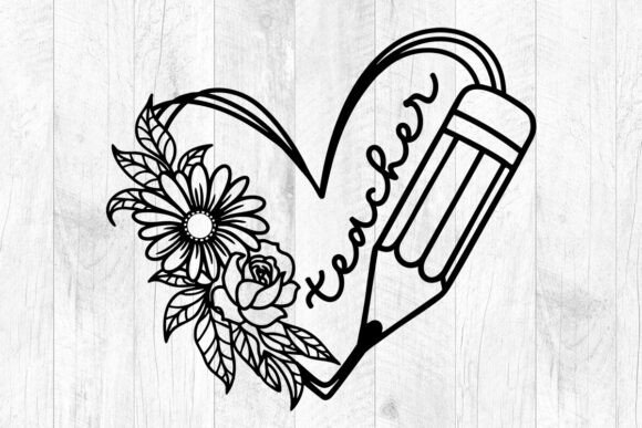 Teacher Svg, Graphics & Crafts