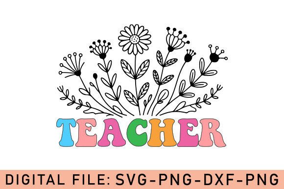 Teacher SVG: Graphics for Crafts and Small Business