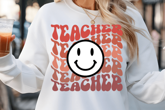 Teacher SVG, Retro Teacher Quotes SVG