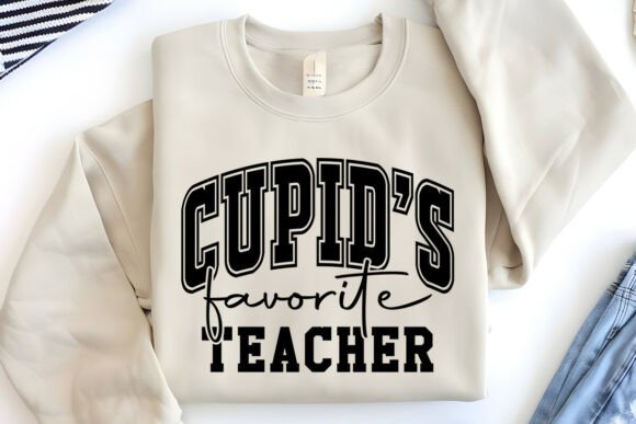 Valentine Cupid’s Favorite Teacher SVG