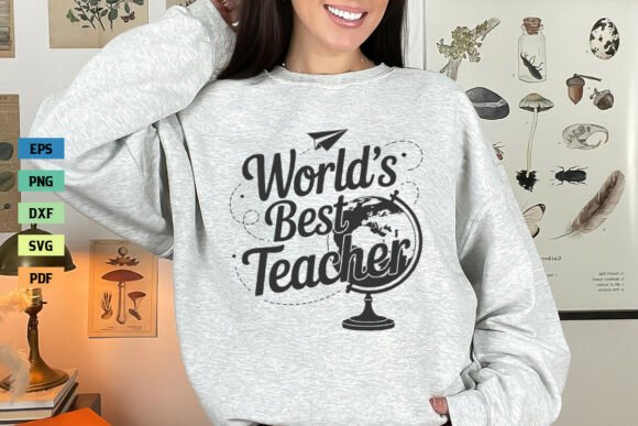 World's Best Teacher SVG Cutting File
